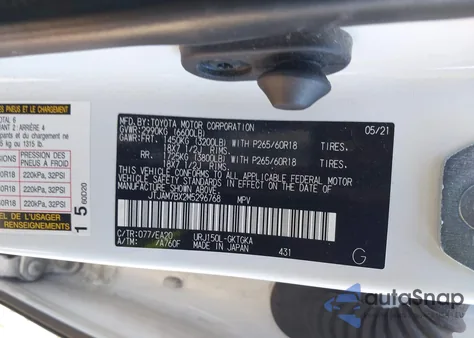 2021 Lexus Gx 460 Premium from USA, damaged, VIN JTJAM7BX2M5296768